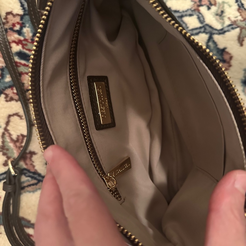 Dark Brown Leather Crossbody Bag - Picture 5 of 6